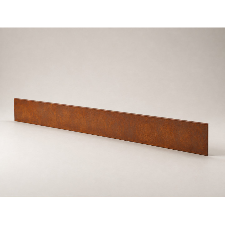 Bordure Corten Écrasé h.13 × 150 cm | D.Forge