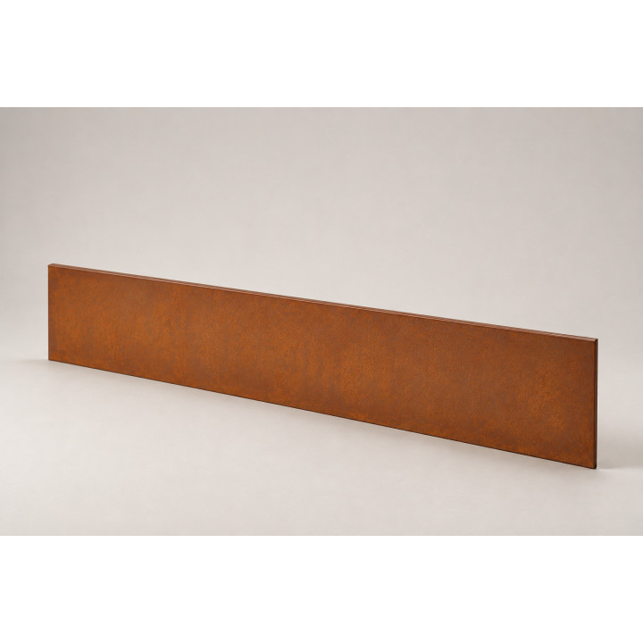Bordure Corten Écrasé h.23 × 150 cm | D.Forge